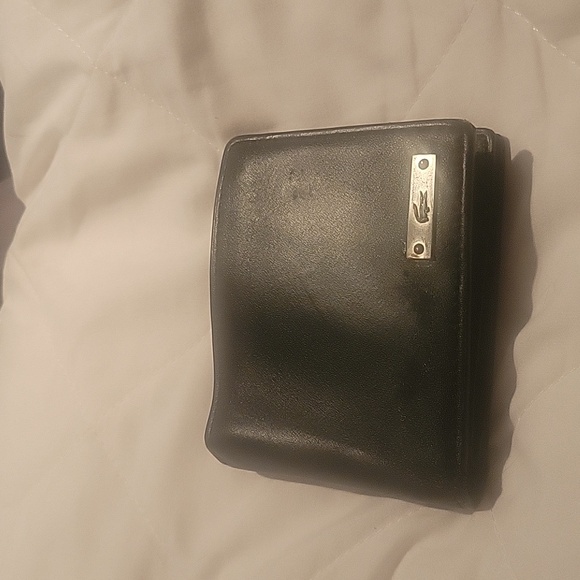 La coste wallet blach leather - Picture 5 of 6